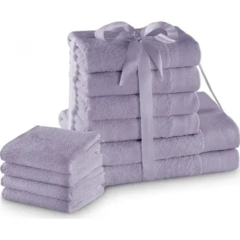 Ručník Sada ručníků home & lifestyle Amari 10-pack 4251525428930 fialová 04X