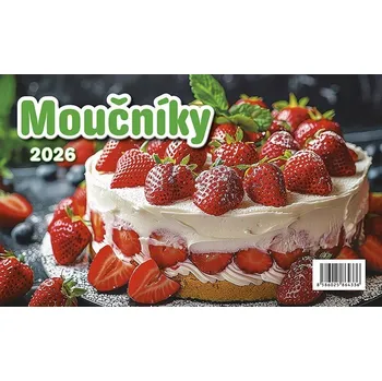 Kalendář Moučníky 2026 - stolní kalendář
