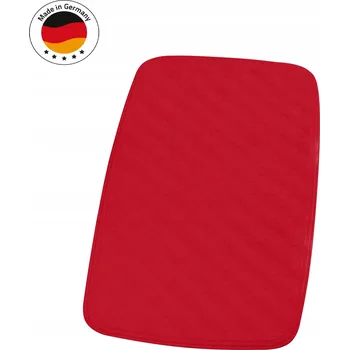 Protiskluzová podložka RIDDER Capri protiskluzová koupelnová podložka 38x72 cm, červená