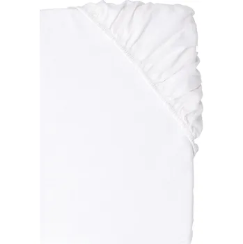 Prostěradlo LIVARNO® Napínací prostěradlo z jemného flanelu, 90-100 x 200 cm (bílá)