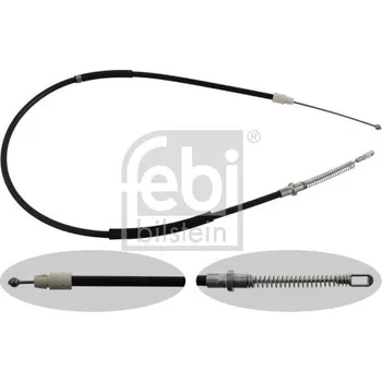 Lanko parkovací brzdy Tažné lanko, parkovací brzda FEBI BILSTEIN 37273