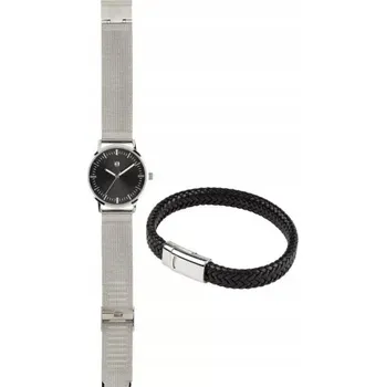 Hodinky AURIOL Pánské klasické quartzové hodinky + náramek