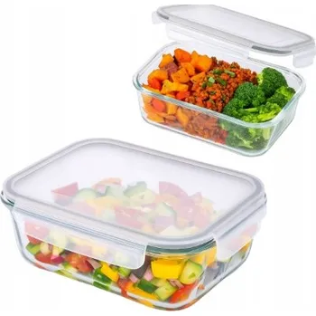 Dóza na potraviny Skleněná dóza na potraviny s těsněním Altom Design 1,5 l