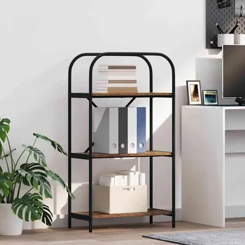 Knihovna vidaXL Knihovna Staré dřevo 60 x 30 x 109 cm Kompozitní dřevo [879867]