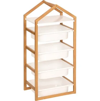 Knihovna Regál Atmosphera 43 x 30 x 94,5 cm bílý