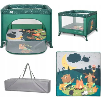Dětská postýlka Cestovní postýlka pro děti ohrádka velká skládací cestovní Lorelli Play