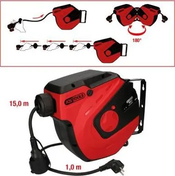 Naviják kabelu KS TOOLS 150.4217