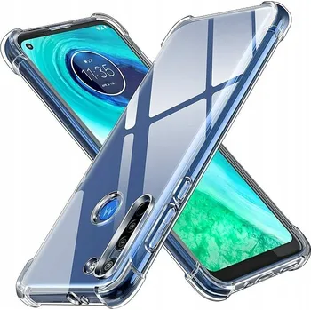 Pouzdro na mobilní telefon Zadní Kryt Pskom pro Motorola Moto G8 bezbarvý