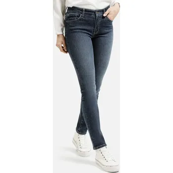 Dámské džíny Dámské rifle Cross Jeans Anya P 489-269 Dark Blue Velikost: W31, Délka: L34