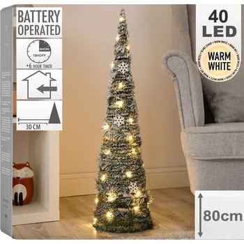 Vánoční dekorace Vilde vánoční dekorace 80 cm zelená