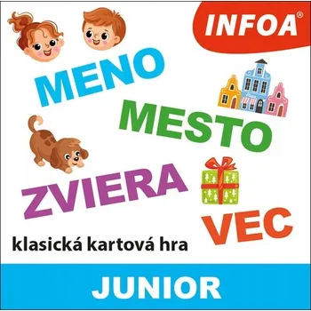 Desková hra Meno, mesto, zviera, vec Junior