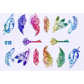 samolepka SAMOLEPKY NÁLEPKY NA NEHTY C13