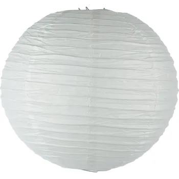 Obraz STÍNIDLO LUSTRU KOULE 35 CM BÍLÉ PAPÍROVÉ KULATÝ SVÍTIDLO