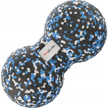 Hladký masážní míček Activ/Space 16 cm x 8 cm bílý, černý, modrý