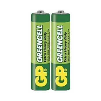 Článková baterie Zinko-uhlíková baterie GP Batteries AAA (R3) 2 ks