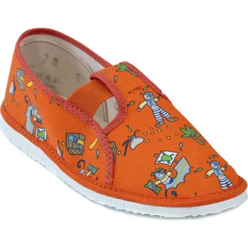 Dívčí bačkory Dětské bačkory model 025 Piráti Velikost: 23