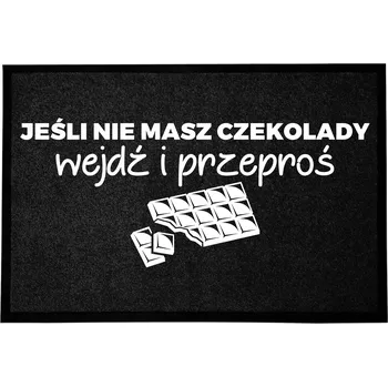 Rohožka VSTUPNÍ ROHOŽKA POHODLNÁ PROTISKLUZOVÁ ANTRACIT S POTISKEM 40X60 ZÁBAVNÁ