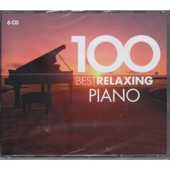 Hudba 100 Best Relaxing Piano - Various [6CD]