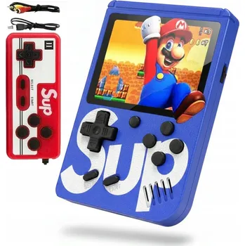 Herní konzole PŘENOSNÁ MINI RETRO KONZOLE JAKO GAMEBOY PEGASUS MARIO CONTRA 400 HER + OVLADAČ