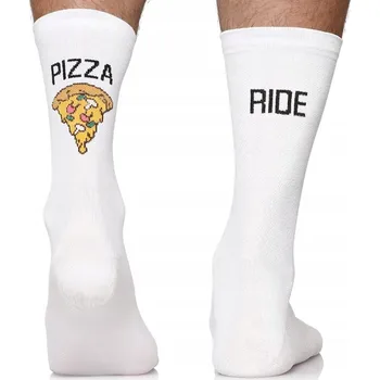 Pánské ponožky Cyklistické Ponožky todo activ 43-46 bílé