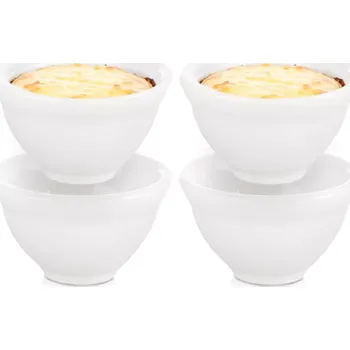 Porcelánové misky na předkrmy 6 cm, 40 ml, sada 4 ks