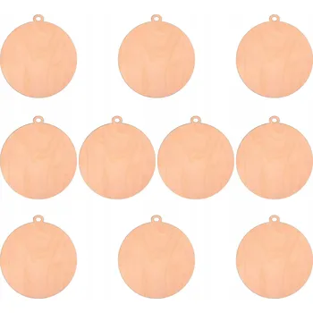 Vánoční dekorace Hladká Vánoční Koule , Tvarované Vánoční Baňky , Sady vánoční koule 8,5 cm 10 ks