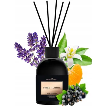 Osvěžovač vzduchu Difuzér s vůní Libre 250 ml Tyčinky Luxusní a dlouhotrvající vůně do domácnosti