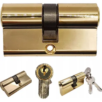 Vložka do dveří Vložka zámku dveří mosazná GJM 35/35 3 klíče, robustní a odolná