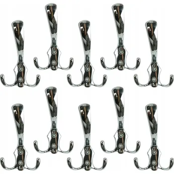 Věšák Věšák 3-ramenný přišroubovatelný na oblečení chrom