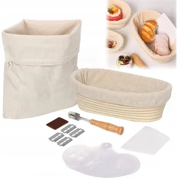 chlebník KOŠÍKY NA PEČENÍ CHLEBA PRO PROFESIONÁLY - VELKÝ KVAŠÁK NA KYNUTÍ TĚSTA