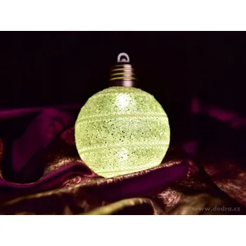 Vánoční dekorace Zdobená Vánoční Koule vánoční koule 8 cm, 1 ks