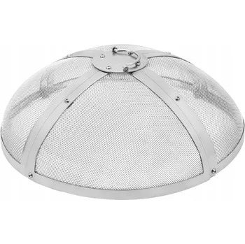 VEVOR Kryt ohniště Kulatý 51 cm 2,3 kg Nerezová Ocel pro krby