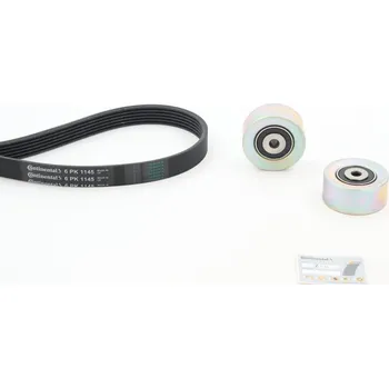 Sada žebrovaných klínových řemenů CONTINENTAL CTAM 6PK1145K4