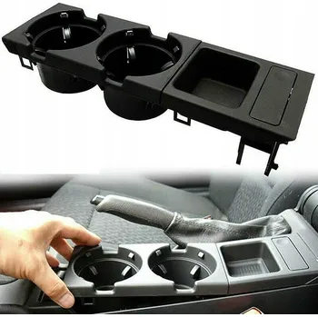 Držák do auta Držák nápojů do auta s mincovníkem pro BMW E46