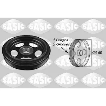 Řemenice, klikový hřídel SASIC 2156023