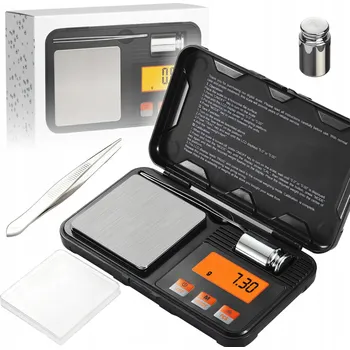 Kuchyňská váha JUBILÉRNÍ VÁHA PŘESNÁ 200g 0,01g KUCHYŇSKÁ LCD BATERIE MISKA ZÁVAŽÍ