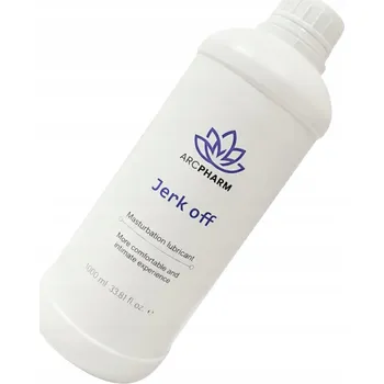 Lubrikační gel Jerk Off 1000 ml lubrikant na vodní bázi XXL intimní gel silně hydratační