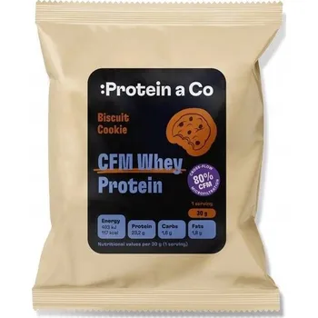 Protein Protein a co CFM WHEY PROTEIN 80 (30 g) - Hazelnut Treat