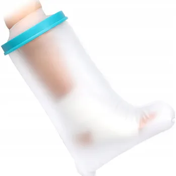 VODĚODOLNÁ OCHRANNÁ KRYTKA NA SÁDRU NOHY DO KOUPELE 43 cm