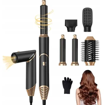 Kulma FÉN NA VLASY 5V1 KULMA KARTÁČ PRO ÚPRAVU VLASŮ | VÝKONNÝ 1000W