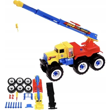 autíčko Sklápěčka Super Truck 2 Rozkládací Auto Tirák