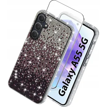 Pouzdro na mobilní telefon Zadní Kryt KrainaGSM pro Samsung, Galaxy A55 5G fialový