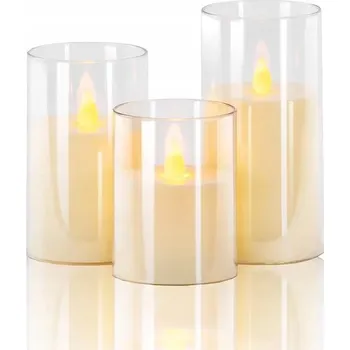 Svíčka NÁPLŇ DO SVÍČKY LED SVÍČKA NA BATERIE LAMPIČKA TUBA 15 CM