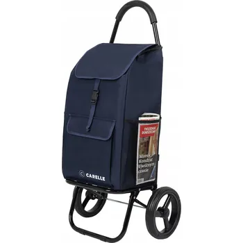 Nákupní taška Nákupní vozík černý polyester