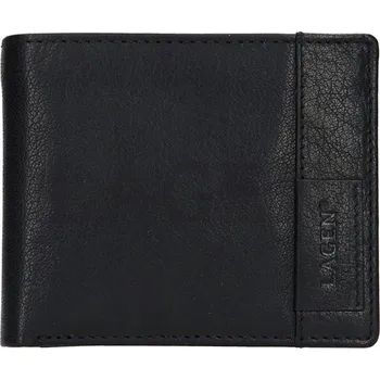 Peněženka Peněženka Lagen , přírodní kůže, černá - muž