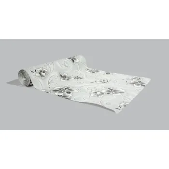 Fototapeta Tapeta se vzorem květin černé lilie