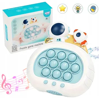 POP IT ELEKTRONICKÁ HRA POP IT ANTISTRESOVÁ DOVEDNOSTNÍ KOSMOS WOOPIE