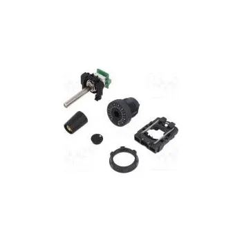 přepínač Potenciometr 22mm černá Podsv není IP66 Řada výr Harmony XB5