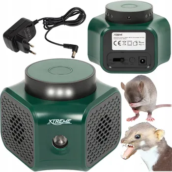 Bezpečnostní kamera Ultrazvukový odpuzovač hlodavců Xtreme 360° s LED diodami