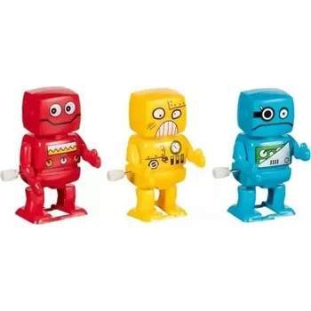 Figurka Robot hračka na natahování mix / Goki